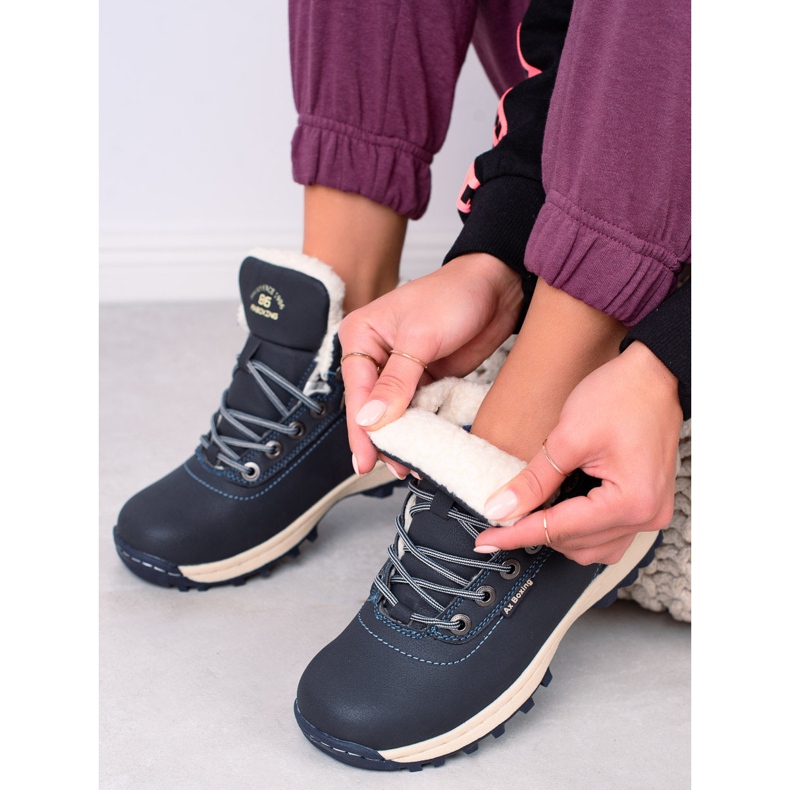 Ax Boxing Scarpe da trekking calde blu navy 1