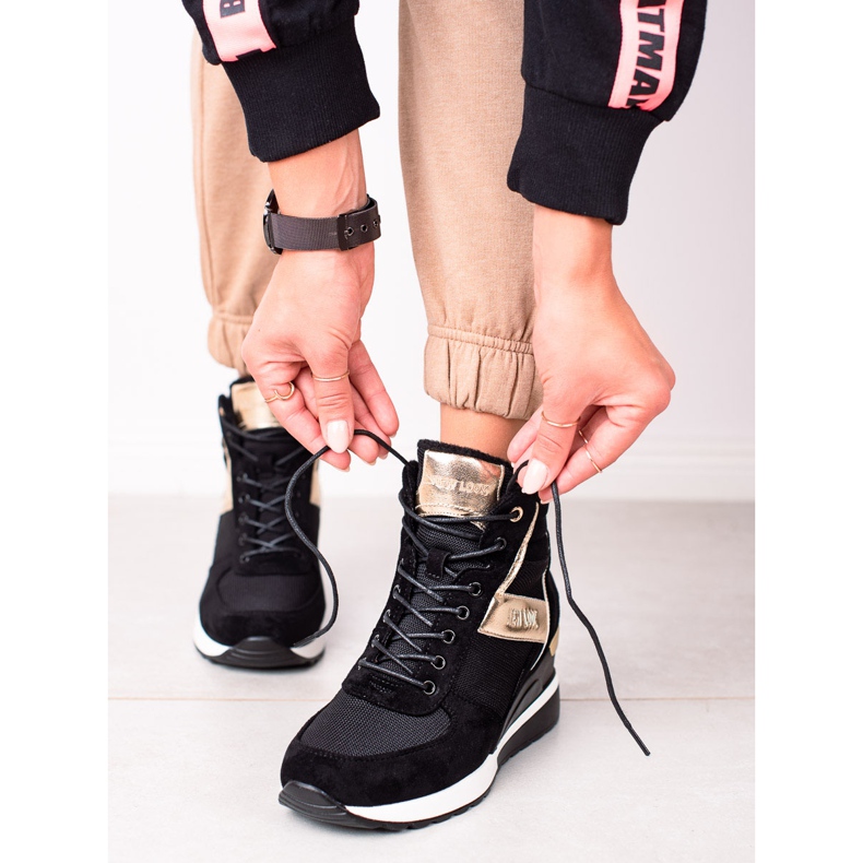 W. Potocki Sneakers con zeppa Potocki nero 1