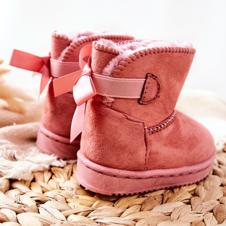 FR1 Stivali da neve caldi per bambini Pink Funky rosa 2