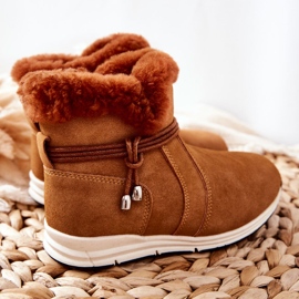 Stivali da neve per bambini Big Star BB374058BS Camel marrone 1
