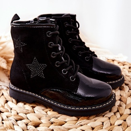 Vinceza Stivali da bambino Black Gander nero 1