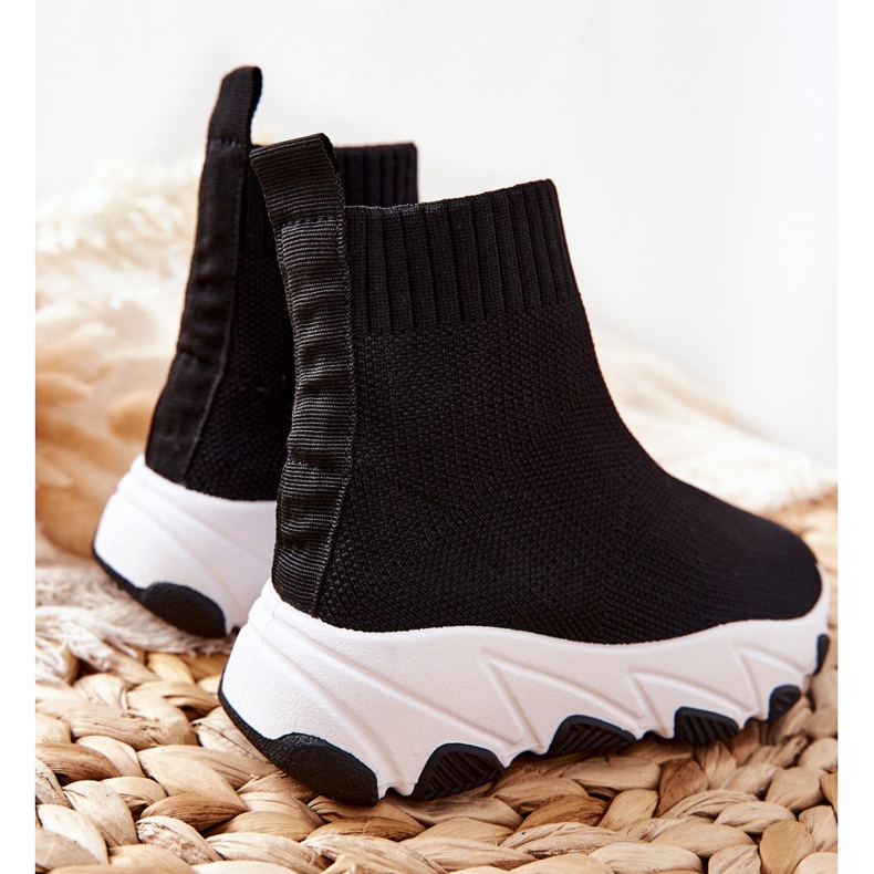 FR1 Scarpe sportive da bambino nere per bambini Callobe nero 1