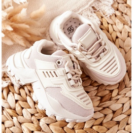 FR1 Sneakers per bambini Jasno Beżowe Freak Out beige 1