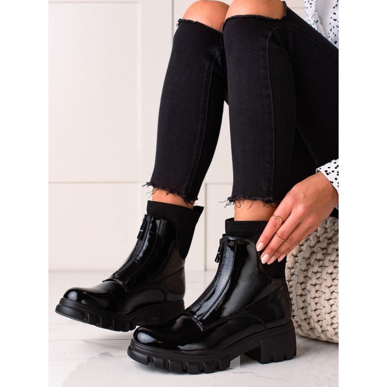 Goodin Lavoratori slip-on leggeri nero 1