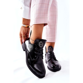 Scarpe Laccate Sergio Leone Warmed PB262 Nero 1