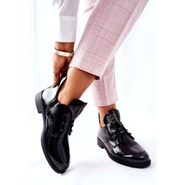 Scarpe Laccate Sergio Leone Warmed PB262 Nero 2