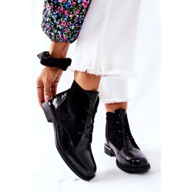 Stivaletti Scamosciati Sergio Leone BT401 Nero 1