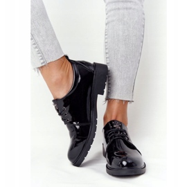 S.Barski Scarpe Oxfords Laccate Laccate Donna S. Barski Nere nero 3