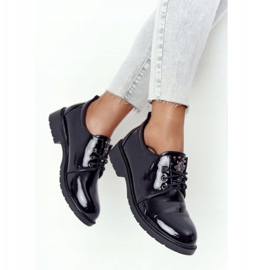 S.Barski Scarpe Oxfords Laccate Laccate Donna S. Barski Nere nero 4