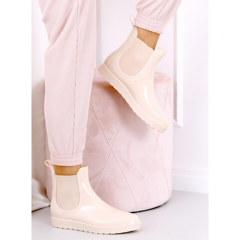 Galosce Stivali Jodhpur Lubu Beige 1