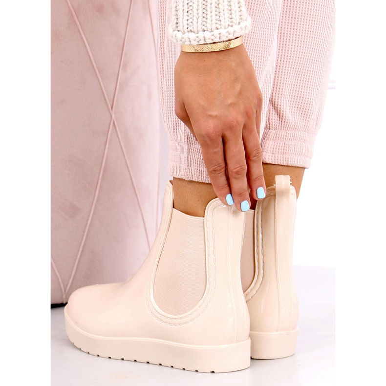 Galosce Stivali Jodhpur Lubu Beige 2