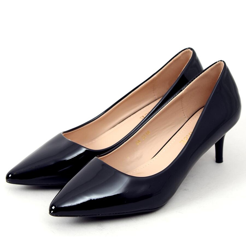 Tacchi Sona Black laccati nero 1