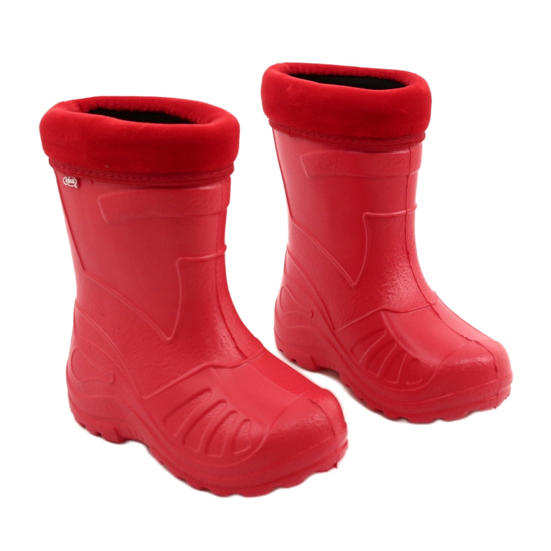 Stivali da pioggia per bambini Befado 162P105 rosso 4