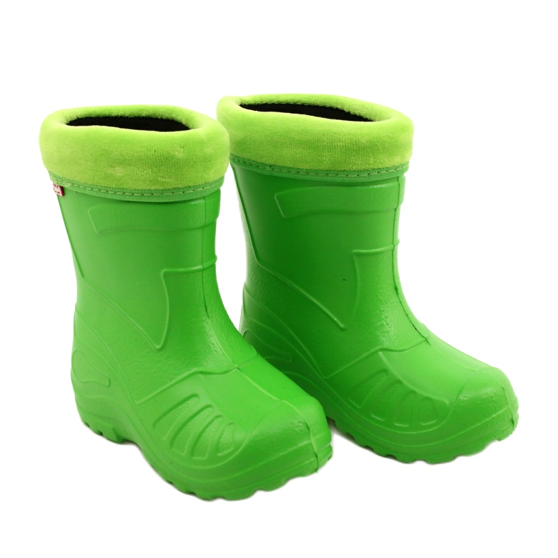 Stivali da pioggia per bambini Befado 162P105 verde 2