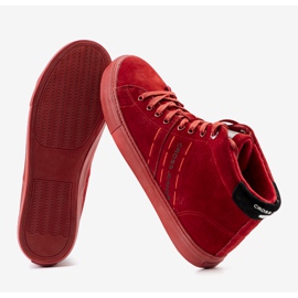 Sneakers Raya da uomo rosse alla caviglia Cross Jeans rosso 1