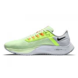 Nike Air Zoom Pegasus 38 M CW7356-700 scarpa da corsa bianca verde 1