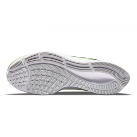 Nike Air Zoom Pegasus 38 M CW7356-700 scarpa da corsa bianco verde 2