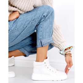 Sneakers alla caviglia Ava Beige 1