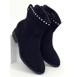 Stivali con zeppa nascosta Melisa Black nero 2