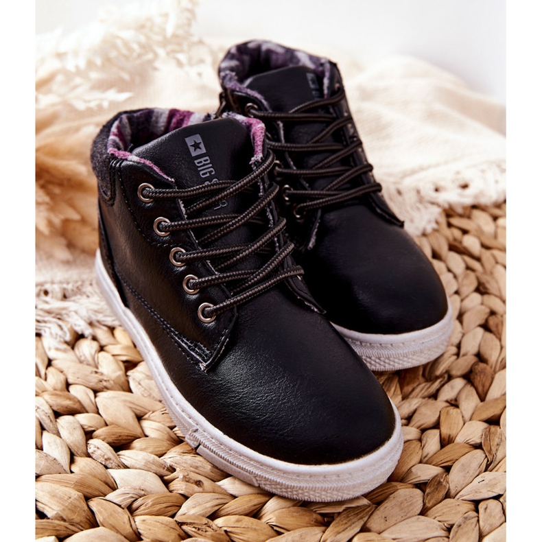 Scarpe sportive isolate per bambini Big Star BB374132BS Nero 1