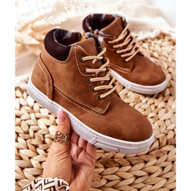 Scarpe sportive isolate per bambini Big Star BB374131BS Camel marrone 2