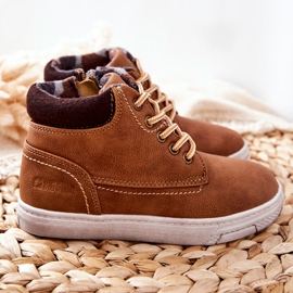 Scarpe sportive isolate per bambini Big Star BB374131BS Camel marrone 1