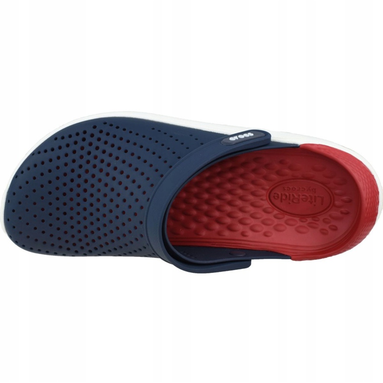Zoccolo Crocs LiteRide 204592-4CC blu navy 2