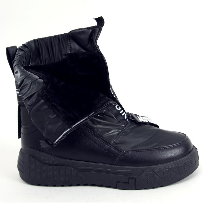 Stivali da neve Lea Black da donna nero 1