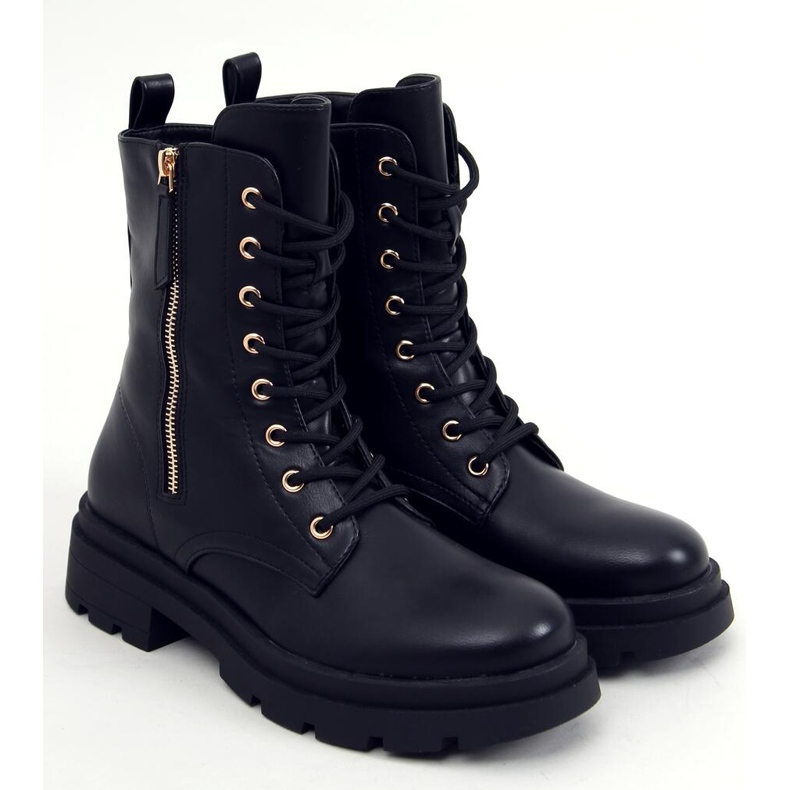 Stivali militari Howk Black nero 1