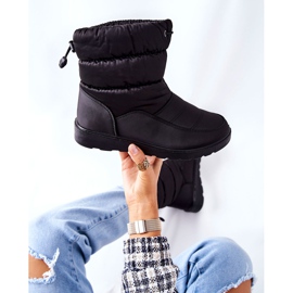 Vinceza Stivali da neve slip-on alti neri di Cathy nero 1