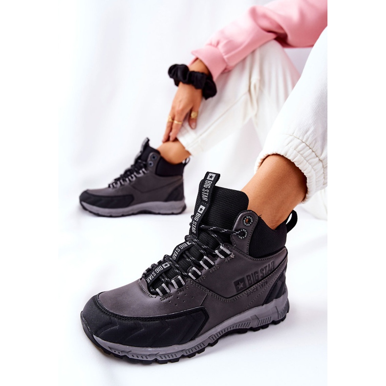 Scarpe da trekking Big Star II274454 Nere nero 2