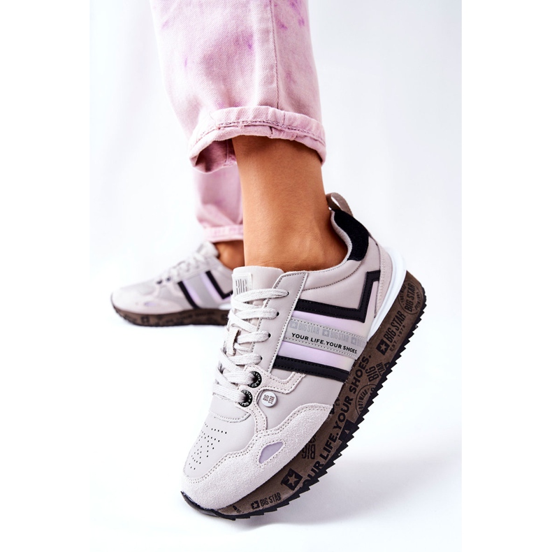Scarpe sportive da donna Big Star II274297 Grigio 2