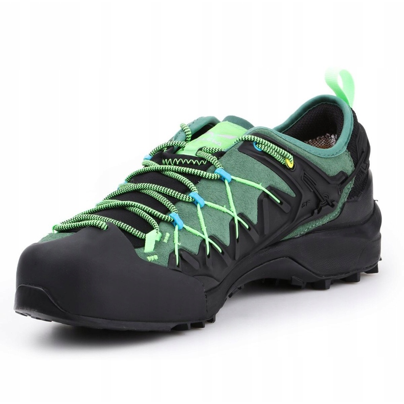 Salewa Ms Wildfire Edge Gtx M 61375-5949 scarpe da trekking nero verde 2