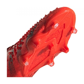 Scarpe da calcio Adidas Predator Freak.1 Fg M FY6256 rosso rosso 2