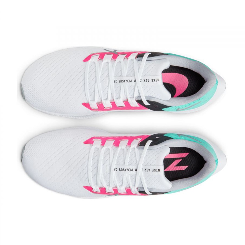 Nike Air Zoom Pegasus 38 M CW7356-102 scarpa da corsa bianco 2