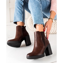 Super Mode Stivali marroni caldi marrone 1