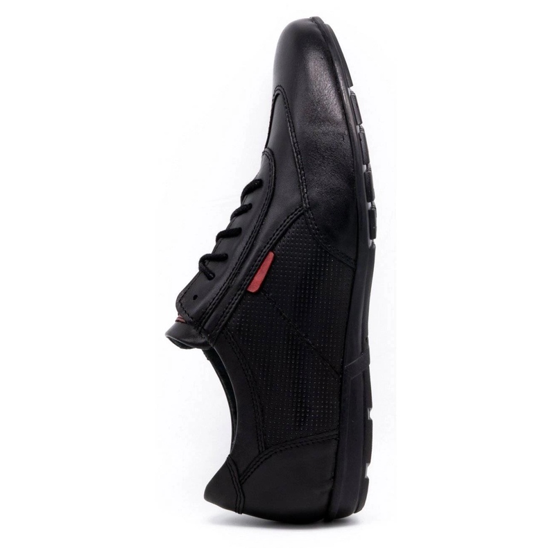 Olivier Scarpe casual da uomo in pelle 7097DT nere nero 2