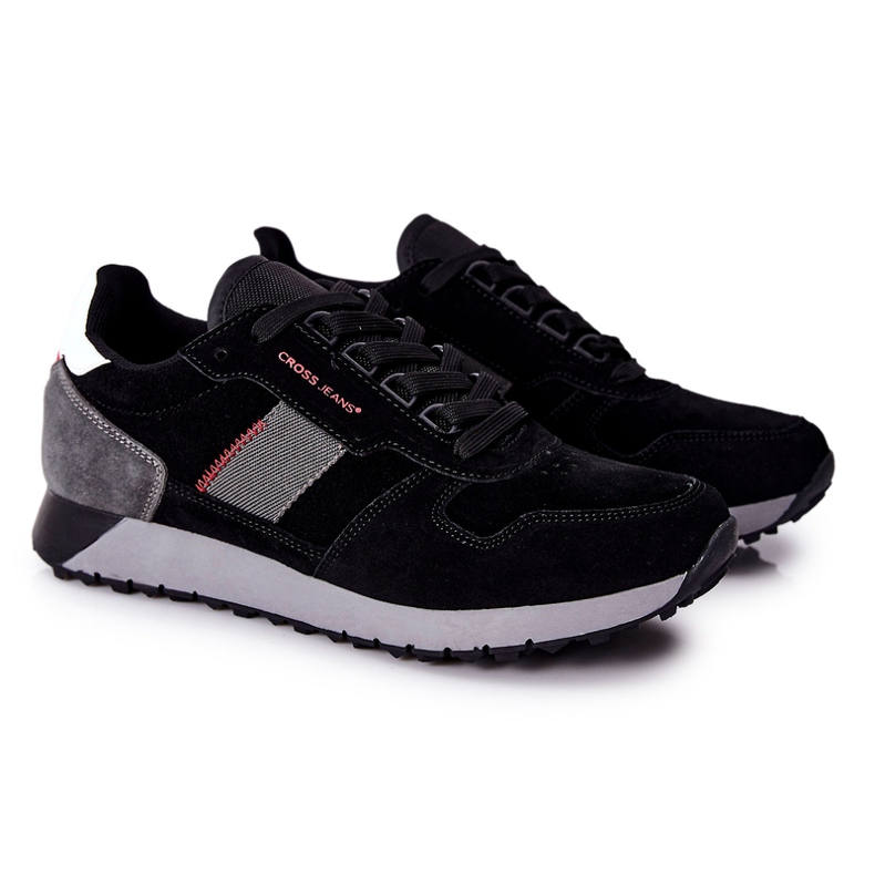 Scarpe Sportive Uomo Cross Jeans Nere II1R4009C nero 1