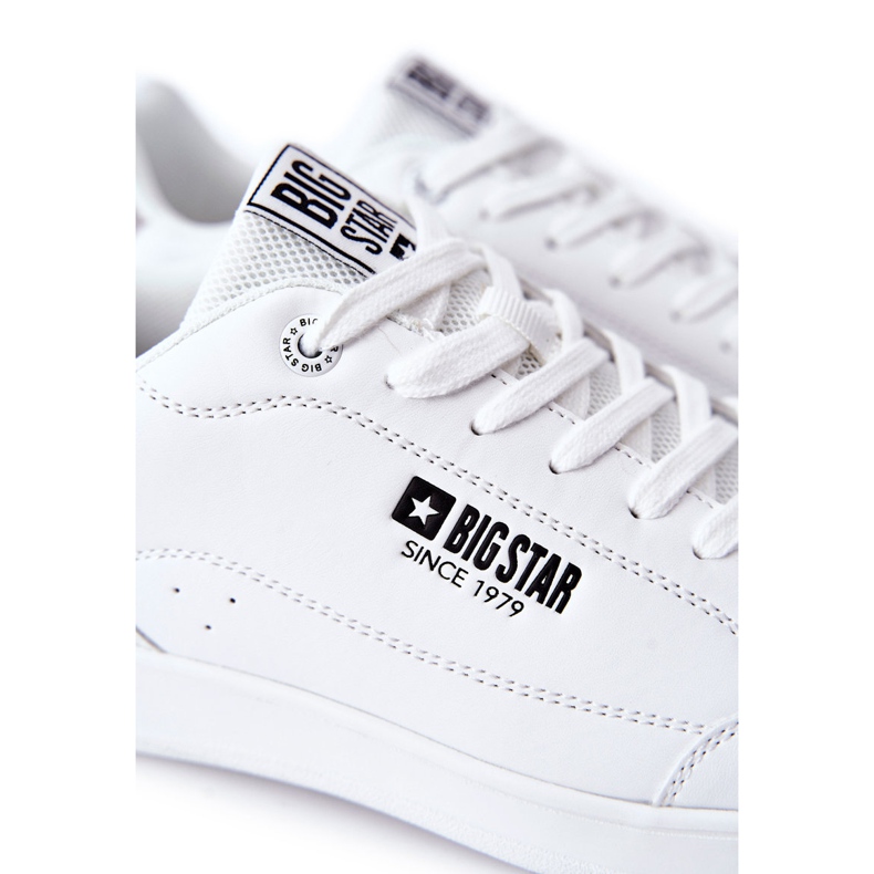 Sneakers in pelle Memory Foam Big Star II174170 Bianco 1