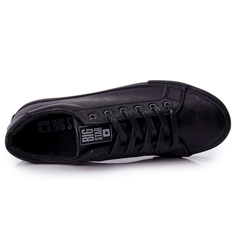Sneakers in pelle Big Star II174029 Nere nero 1
