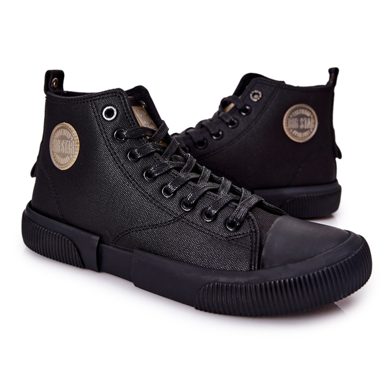 Sneakers Alte Uomo Big Star II174023 Nere nero 1