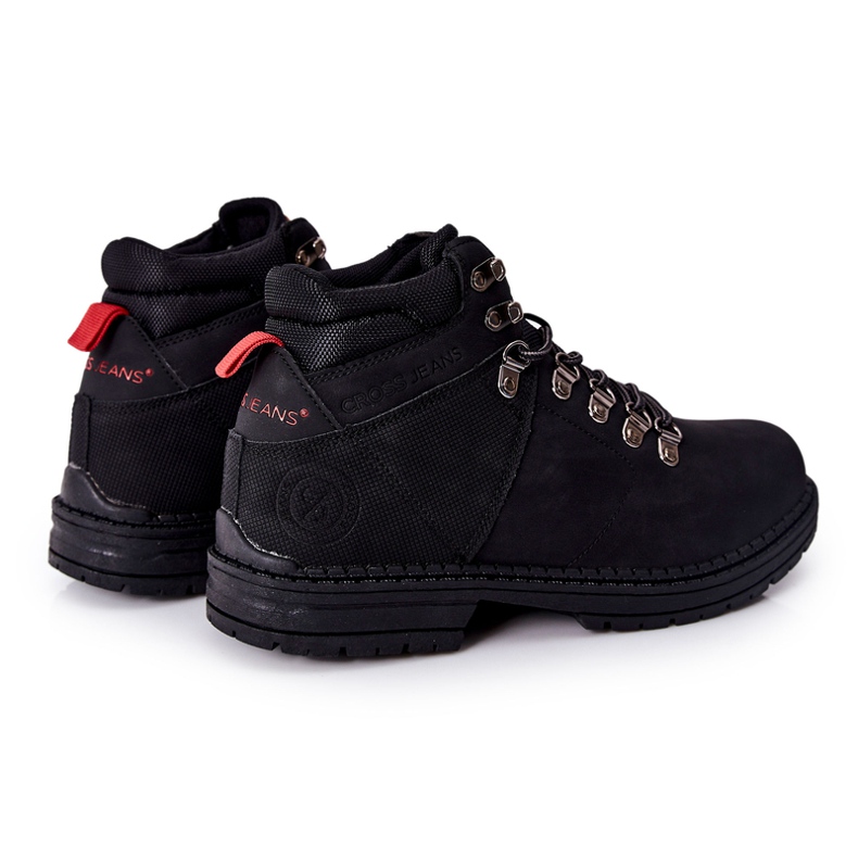Scarpe da trekking da uomo Cross Jeans EE1R4028C Nero 1