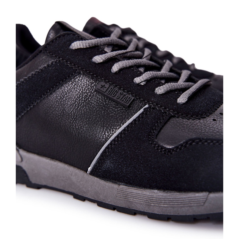 Scarpe Sportive Uomo Memory Foam Big Star Nere II174084 nero 1