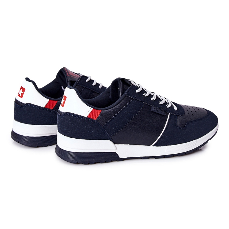 Scarpe Sportive Uomo Memory Foam Big Star Navy Blue II174083 1