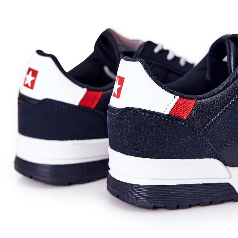 Scarpe Sportive Uomo Memory Foam Big Star Navy Blue II174083 2