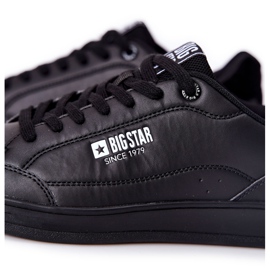 Sneakers in pelle nera Big Star II174169 in memory foam nero 1