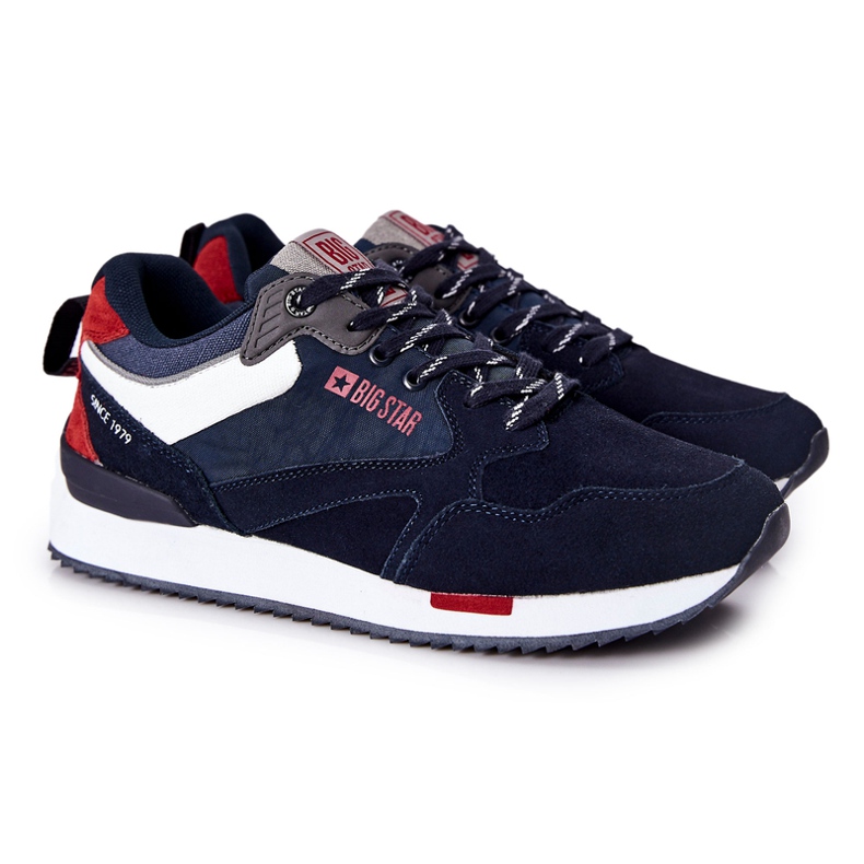 Scarpe Sportive da Uomo Big Star II174190 Blu Navy 2