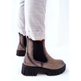 Stivali Workers Warm Trapers Sergio Leone TR761 Grigio 1