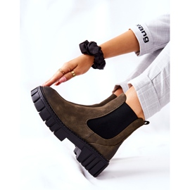 Stivali Workers Warm Trappers Sergio Leone TR761 Verde 2