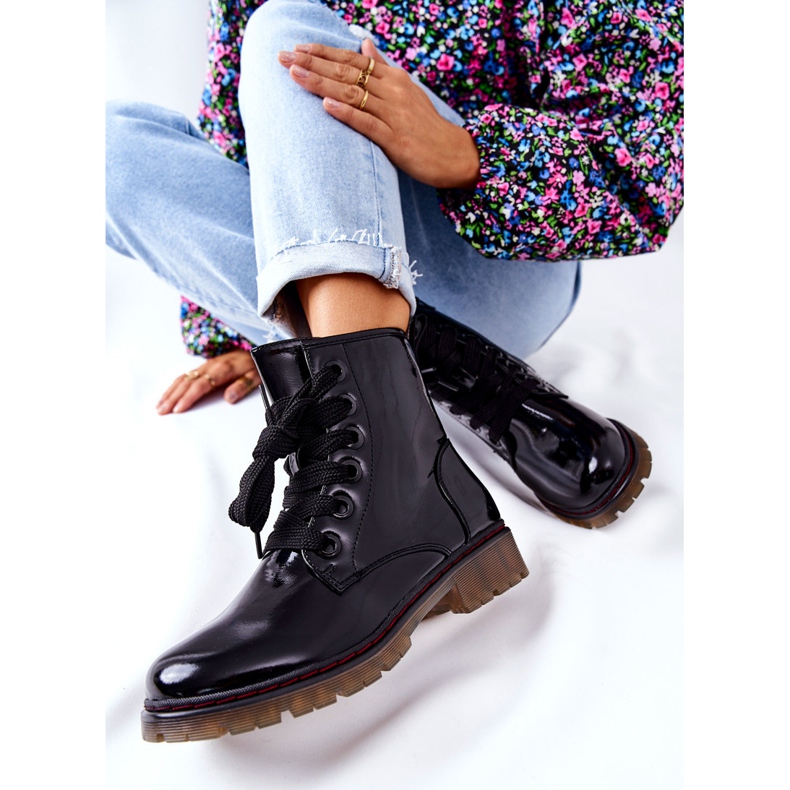 PE1 Laccato Warm Workers Black Lomess nero 2